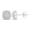 Thumbnail Image 1 of Previously Owned Diamond Stud Earrings 1/4 ct tw Round 10K White Gold