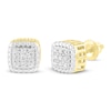 Thumbnail Image 1 of Previously Owned Men's Diamond Stud Earrings 1/6 ct tw Round 10K Yellow Gold