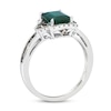 Thumbnail Image 2 of Previously Owned Le Vian Natural Emerald Ring 3/8 ct tw Diamonds 14K Vanilla Gold