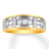 Thumbnail Image 0 of Previously Owned Men's Diamond Band 1/2 ct tw Round-cut 14K Yellow Gold