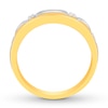 Thumbnail Image 1 of Previously Owned Men's Diamond Band 1/2 ct tw Round-cut 14K Yellow Gold