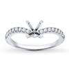 Thumbnail Image 1 of Previously Owned Diamond Ring Setting 1/5 ct tw Round-cut 14K White Gold