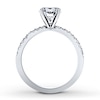 Thumbnail Image 2 of Previously Owned Diamond Ring Setting 1/5 ct tw Round-cut 14K White Gold