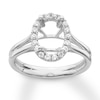 Thumbnail Image 1 of Previously Owned Diamond Ring Setting 1/5 carat tw Round 14K White Gold