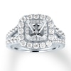 Thumbnail Image 1 of Previously Owned Vera Wang WISH Ring Setting 1-1/3 ct tw Diamonds 14K White Gold