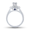 Thumbnail Image 2 of Previously Owned Vera Wang WISH Ring Setting 1-1/3 ct tw Diamonds 14K White Gold