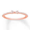 Thumbnail Image 0 of Previously Owned Diamond Stackable Ring 1/8 ct tw Round-cut 10K Rose Gold