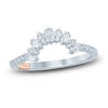 Thumbnail Image 1 of Previously Owned Pnina Tornai Diamond Chevron Wedding Band 3/8 ct tw Baguette/Oval /Round 14K White Gold