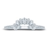 Thumbnail Image 3 of Previously Owned Pnina Tornai Diamond Chevron Wedding Band 3/8 ct tw Baguette/Oval /Round 14K White Gold