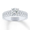 Thumbnail Image 1 of Previously Owned Diamond Engagement Ring Setting 5/8 ct tw Round 14K White Gold