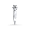 Thumbnail Image 3 of Previously Owned Diamond Promise Ring 1/3 ct tw Round 10K White Gold