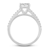 Thumbnail Image 2 of Previously Owned Diamond Engagement Ring 3/4 ct tw Round 14K White Gold