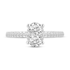 Thumbnail Image 3 of Previously Owned Diamond Engagement Ring 3/4 ct tw Round 14K White Gold