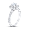 Thumbnail Image 2 of Previously Owned Royal Asscher Dorothea Diamond Engagement Ring 1 ct tw Asscher-cut 14K White Gold