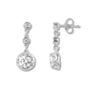 Thumbnail Image 0 of Previously Owned Diamond Dangle Earrings 5/8 ct tw Round 14K White Gold
