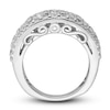 Thumbnail Image 3 of Previously Owned Hearts Desire Diamond Anniversary Ring 2 ct tw Round 18K White Gold