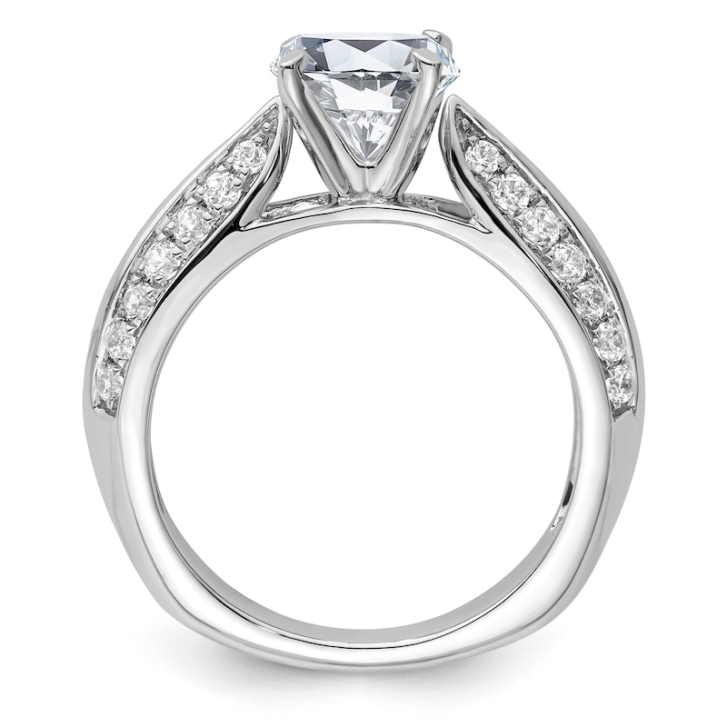 Previously Owned Hearts Desire Ring Setting 1/2 ct tw Diamonds 18K White Gold/Platinum