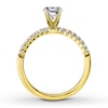 Thumbnail Image 2 of Previously Owned Diamond Engagement Ring Setting 1/6 ct tw Round 14K Yellow Gold