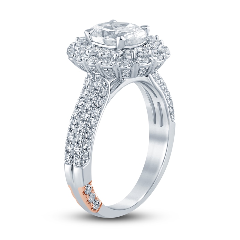 Main Image 2 of Previously Owned Pnina Tornai Diamond Engagement Ring 2-3/4 ct tw Oval/Round 14K White Gold