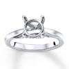 Thumbnail Image 1 of Previously Owned Diamond Ring Setting 1/6 ct tw Round-cut 14K White Gold