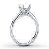 Thumbnail Image 2 of Previously Owned Diamond Ring Setting 1/6 ct tw Round-cut 14K White Gold