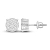 Thumbnail Image 2 of Previously Owned Men's Diamond Stud Earrings 1-1/2 ct tw Round 10K White Gold