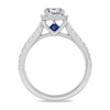 Thumbnail Image 2 of Previously Owned Vera Wang WISH Ring Setting 3/4 ct tw Diamonds 14K White Gold