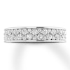 Thumbnail Image 2 of Previously Owned Diamond Anniversary Bands 3/4 ct tw Round-cut 14K White Gold