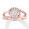 Thumbnail Image 1 of Previously Owned Diamond Ring 3/4 carat tw Round 14K Rose Gold