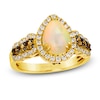 Thumbnail Image 0 of Previously Owned Le Vian Natural Opal Ring 3/4 ct tw Diamonds 14K Honey Gold