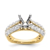 Thumbnail Image 1 of Previously Owned Diamond Engagement Ring Setting 1 ct tw Round 18K Yellow Gold