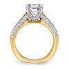 Thumbnail Image 2 of Previously Owned Diamond Engagement Ring Setting 1 ct tw Round 18K Yellow Gold