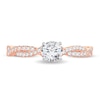 Thumbnail Image 3 of Previously Owned Diamond Ring 3/4 ct tw Round 14K Rose Gold