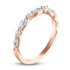 Thumbnail Image 2 of Previously Owned Diamond Anniversary Band 1/2 ct tw Marquise/Round 14K Rose Gold