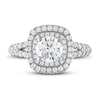 Thumbnail Image 2 of Previously Owned Vera Wang WISH Diamond Engagement Ring 1-1/2 ct tw Round 14K White Gold