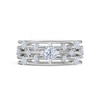 Thumbnail Image 1 of Previously Owned Certified Diamond Ring 1/2 ct tw Round-cut 14K White Gold