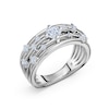 Thumbnail Image 3 of Previously Owned Certified Diamond Ring 1/2 ct tw Round-cut 14K White Gold