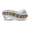 Thumbnail Image 1 of Previously Owned Le Vian Diamond Ring 7/8 ct tw Round 14K Vanilla Gold