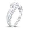 Thumbnail Image 2 of Previously Owned Diamond Promise Ring 1/5 ct tw Round 10K White Gold