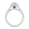 Thumbnail Image 2 of Previously Owned Vera Wang WISH Ring Setting 3/4 ct tw Diamonds 14K White Gold