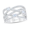 Thumbnail Image 1 of Previously Owned THE LEO First Light Diamond Ring 1 ct tw 14K White Gold