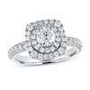 Thumbnail Image 0 of Previously Owned Diamond Wedding Ring 1 1/8 ct tw Round 14K White Gold