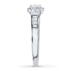 Thumbnail Image 3 of Previously Owned Diamond Engagement Ring 1 ct tw Princess-cut 14K White Gold