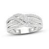 Thumbnail Image 1 of Previously Owned Diamond 3-Stone Ring 1/2 ct tw Round 10K White Gold