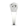 Thumbnail Image 3 of Previously Owned Diamond 3-Stone Ring 1/2 ct tw Round 10K White Gold