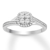 Thumbnail Image 1 of Previously Owned Diamond Promise Ring 1/3 ct tw Round 10K White Gold