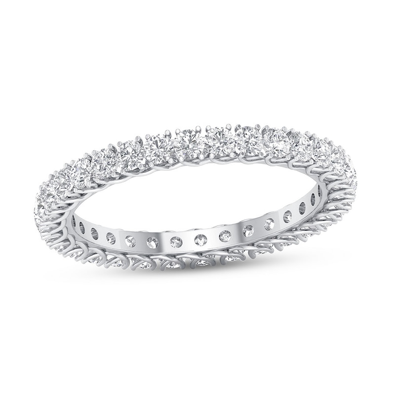 Previously Owned Diamond Eternity Band 1 ct tw Round 14K White Gold