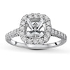 Thumbnail Image 1 of Previously Owned Diamond Engagement Ring Setting 1/2 ct tw Round 14K White Gold