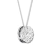 Thumbnail Image 2 of Previously Owned Diamond Necklace 1 ct tw Round 14K White Gold 16&quot; to 18&quot; Adj.