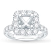 Thumbnail Image 1 of Previously Owned Diamond Engagement Ring Setting 2 ct tw Round Platinum